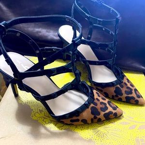 Leopard Heels